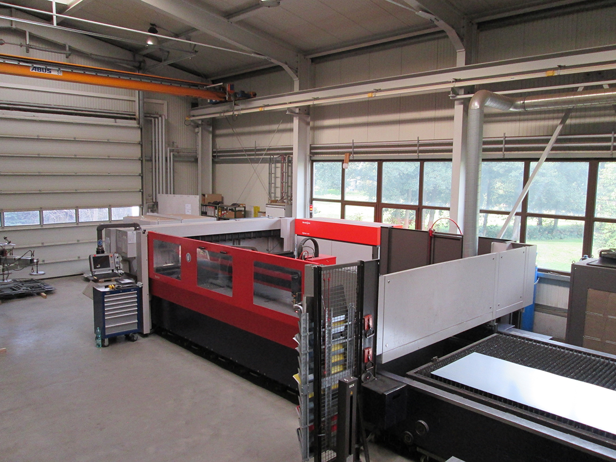 Bau Produktionshalle 2009