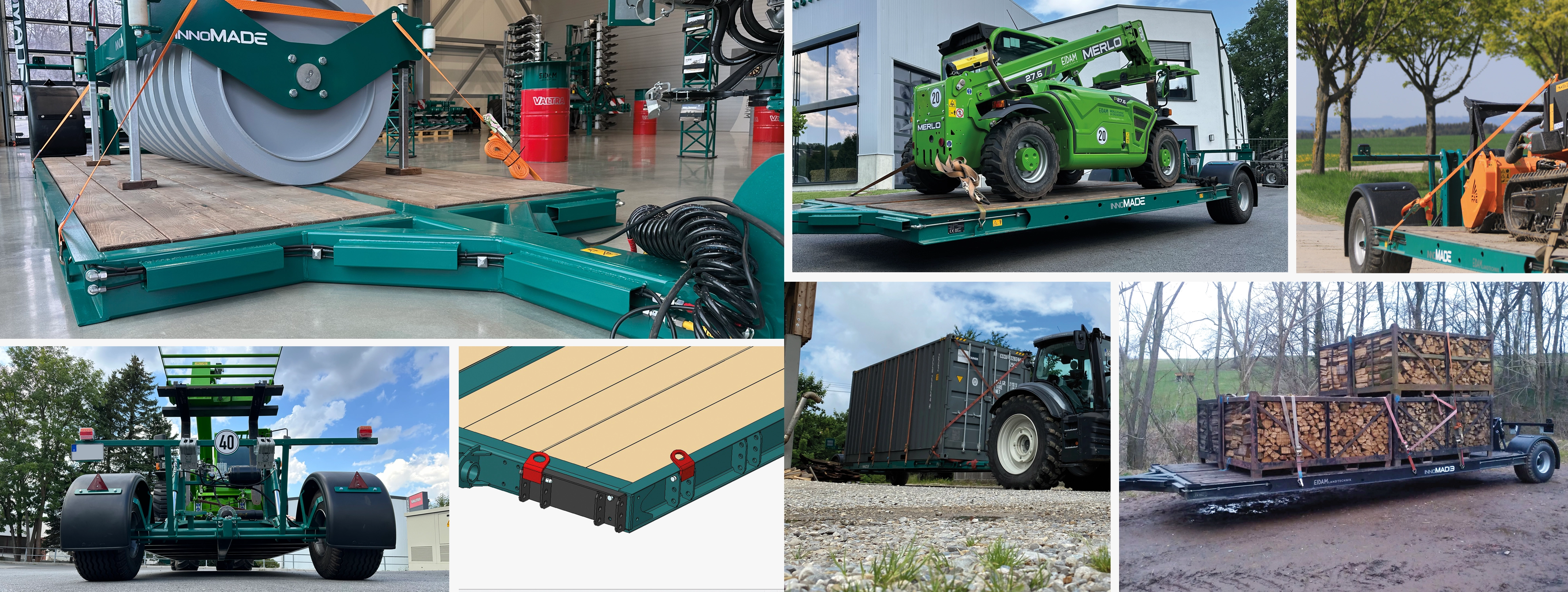 Maisstroh innoMADE Messerwalze