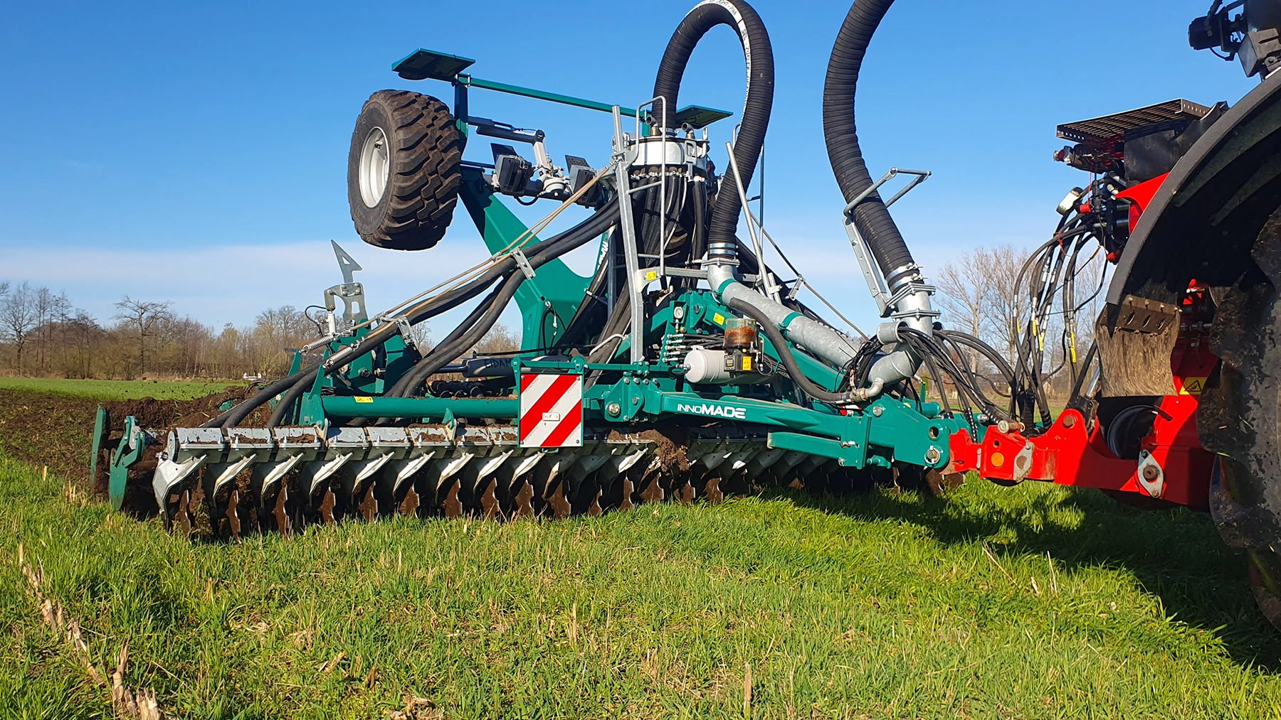 innoMADE Messerwalze MW1250 - Strohstriegel