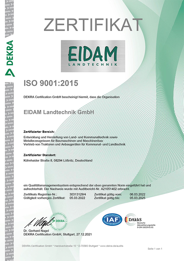 ISO 9001 - DE